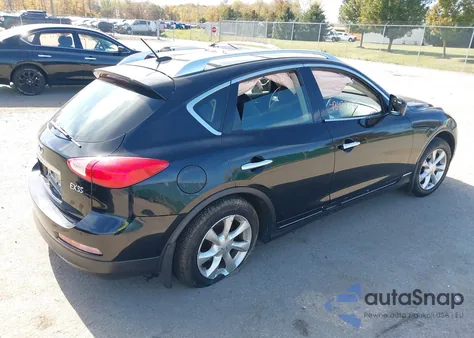 2010 Infiniti Ex35 Journey z USA, uszkodzony, nr VIN JN1AJ0HRXAM757490